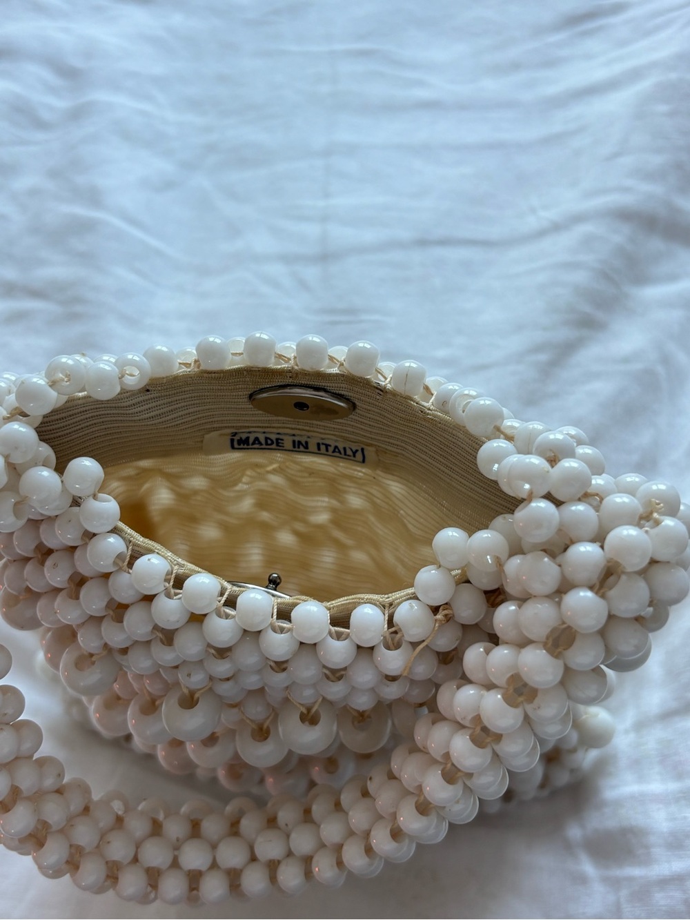 Vintage Pearl Handbag - Picture 3 of 3